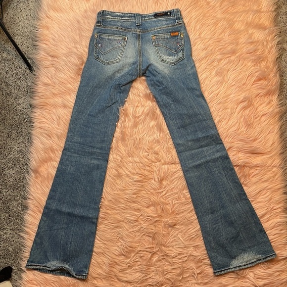 Vigoss Y2K Low Rise Bootcut Jean Size 0 - Picture 6 of 10